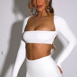 LUCIANNA TOP - WHITE